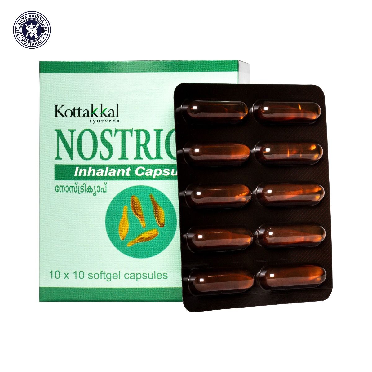 Kottakkal Ayurvedic Nostricap Softgel 100 Capsules