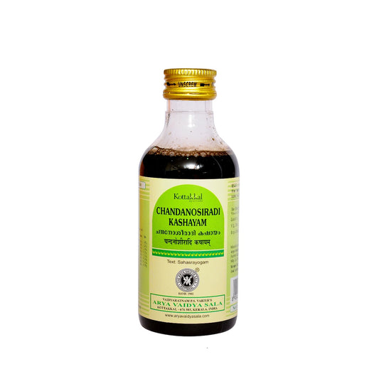 Kottakkal Ayurvedic Chandanosiradi Kashayam Liquid 200ml