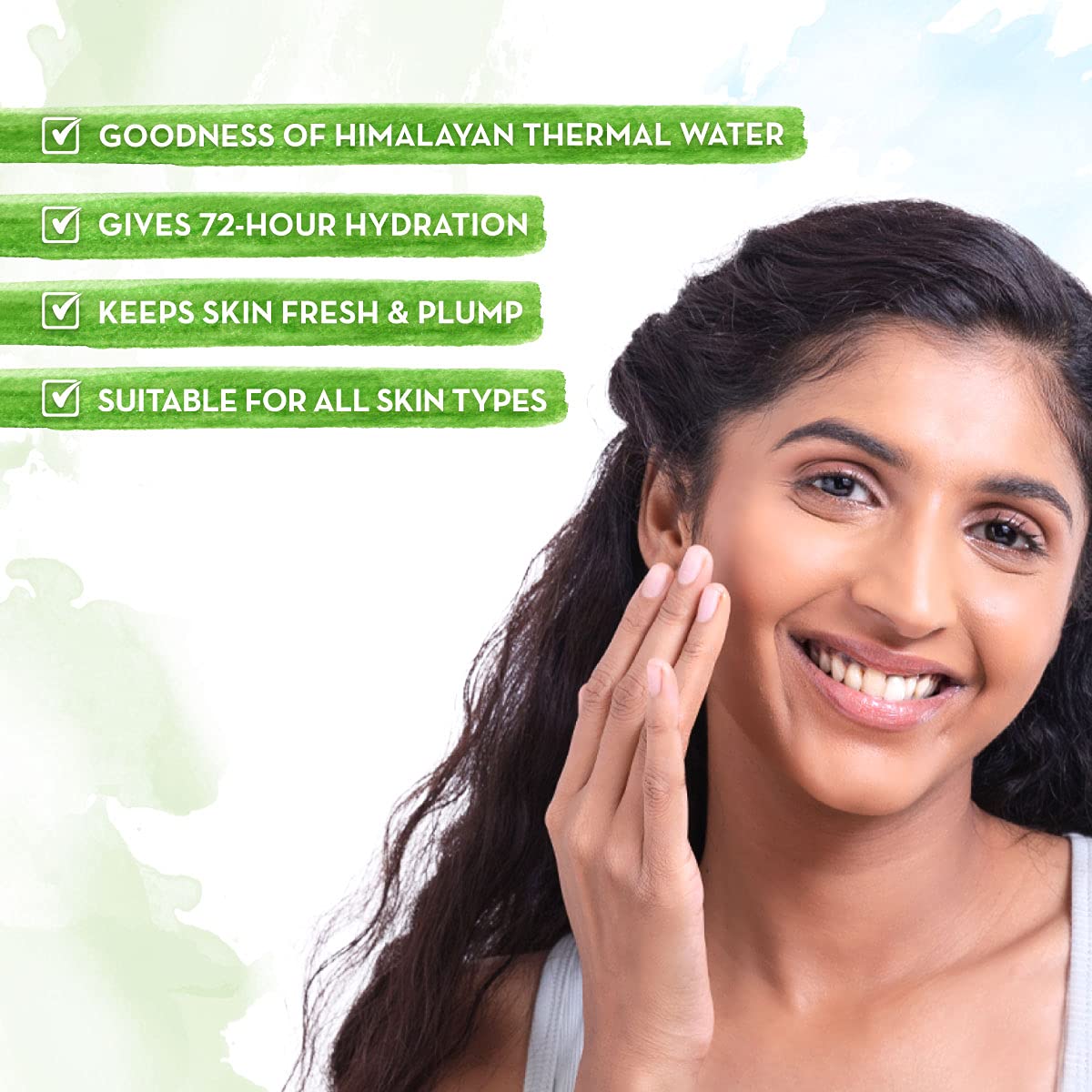 Mamaeaarth Aqua Glow Gel Face Moisturizer With Himalayan Thermal Water and Hyaluronic Acid 100ml