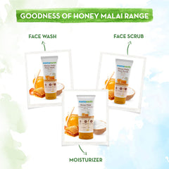 Mamaearth Honey Malai Oil Free Face Moisturizer with Honey & Malai For Nourishing Glow 80g