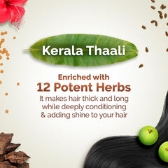 Mamaearth Kerala Thaali Pre Shampoo Hair Mask with Power of 12 Herbs for Thick & Long Hair 200g