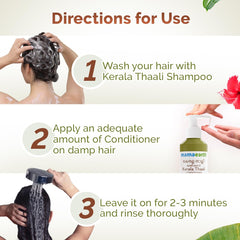 Mamaearth Mamaearth Kerala Thaali Conditioner with Hibiscus,Amla,Reetha and Methi Dana for Smooth,Thick & Long Hair 250ml