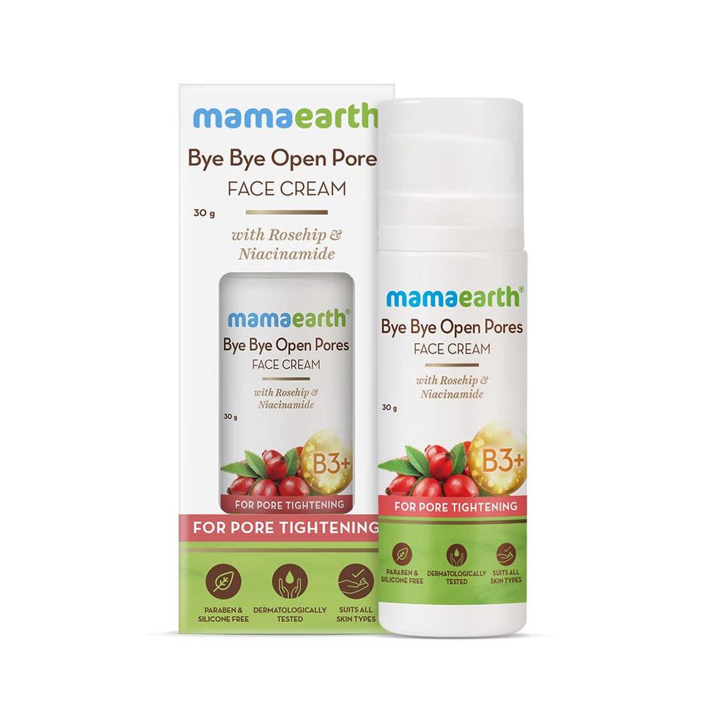 Mamaearth Bye Bye Open Pores Face Cream 30g