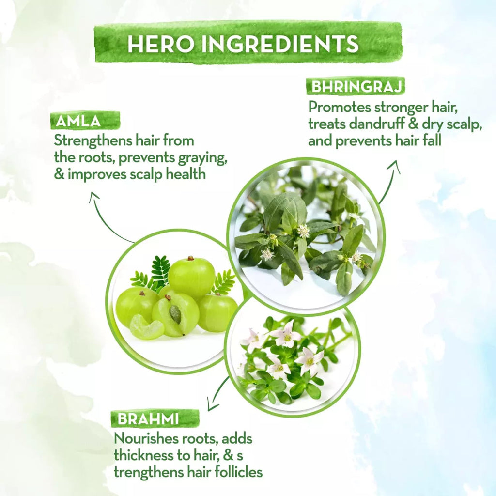 Mamaearth BhringAmla Shampoo with Bhringraj and Amla 250ml