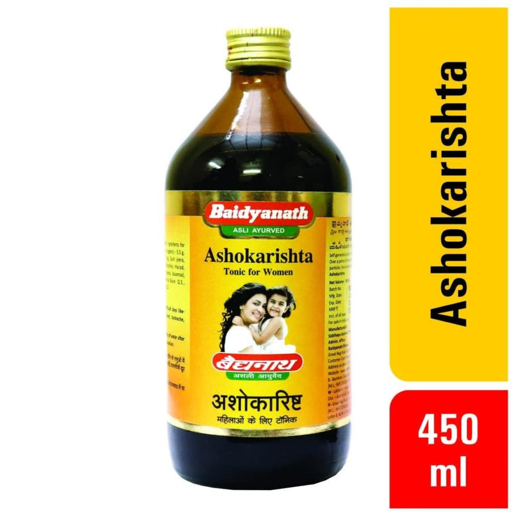 Baidyanath Ayurvedic (Jhansi) Ashokarishta Tonic-Flüssigkeit für die Frauengesundheit