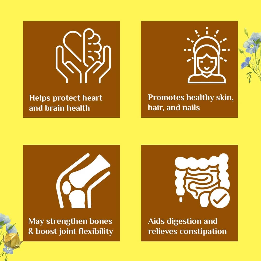 Organic India Organic Flaxseed Oil Capsules