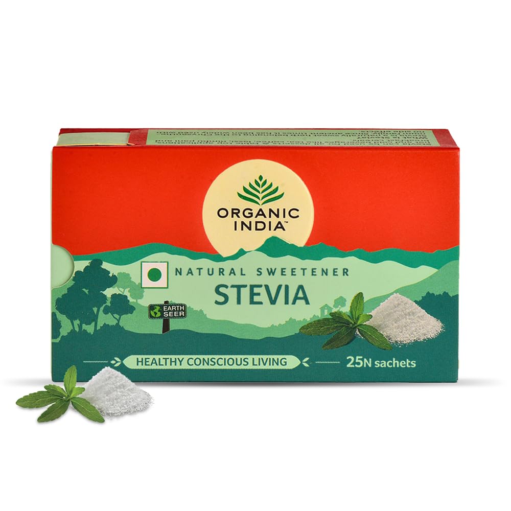 Organic India Stevia Powder & Sachet