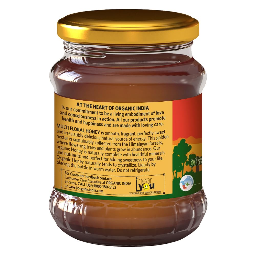 Organic India Multi Floral Honey 250g & 500g