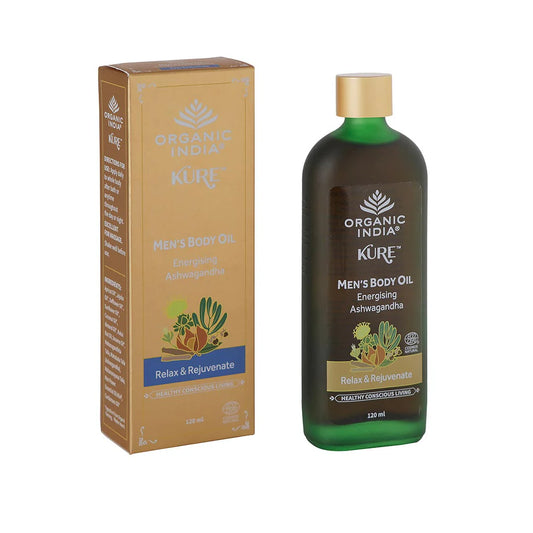 Organic India Men's Body Oil Ashwagandha 120ml