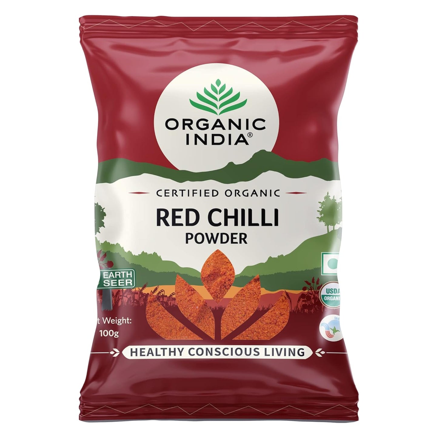 Organic India Red Chilli Powder 100g