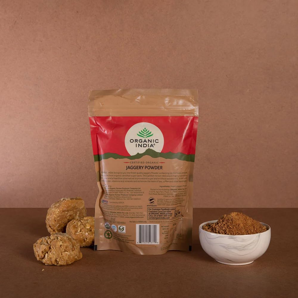 Organic India Organic Jaggery Powder 500g