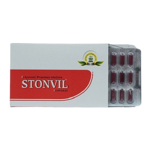 SG Phyto Pharma Ayurvedic Stonvil 120 & 550 Capsules & Syrup