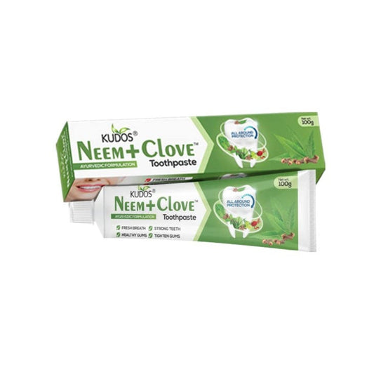 Kudos Ayureveda Neem Clove Toothpaste 100gm