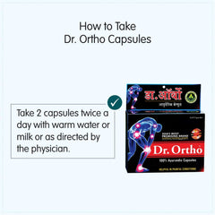 Dr. Ortho Ayurvedische Kapsel zur Linderung von Gelenkschmerzen