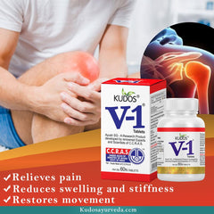 Kudos V 1 Pain Relief Cream,Oil & Capsule