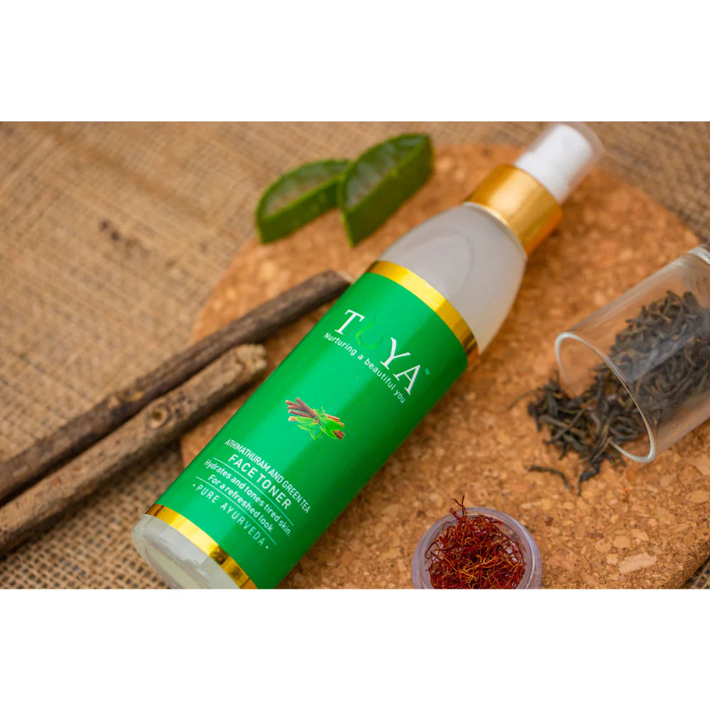Tuya Cosmetics Athimathuram and Green Tea Face Toner