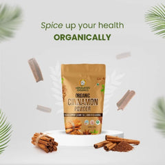 Himalayan Organics Organic Cinnamon/Dalchini Powder Heart Support,Cognition,Good Cholesterol Powder (350 grams)