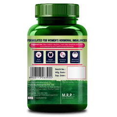 Himalayan Organics PCOS Multivitaminpräparat 2000 mg Myo-Inositol, Caronositol, Folsäure, Chrom, Kalzium und Vitamin D 60 vegetarische Tabletten