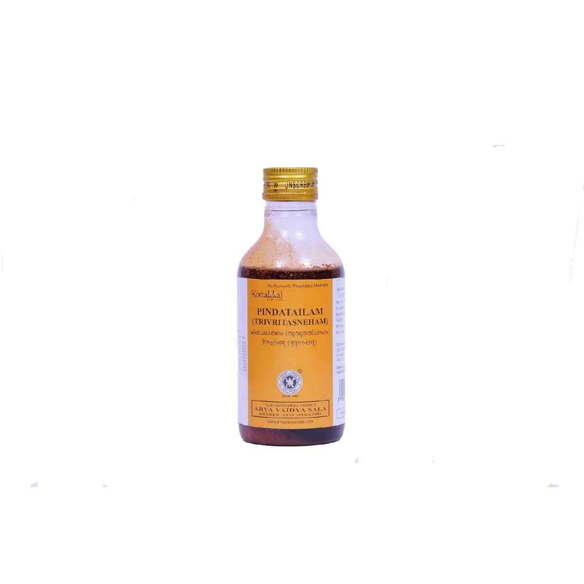 Kottakkal Ayurvedic Pinda Tailam Oil 200ml