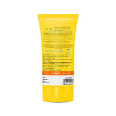 Mamaearth Vitamin C Daily Glow Sunscreen With Vitamin C & Turmeric for Sun Protection & Glow 80g