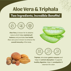 Sri Sri Tattva Ayurvedischer Aloe Vera Triphala-Saft 500 ml