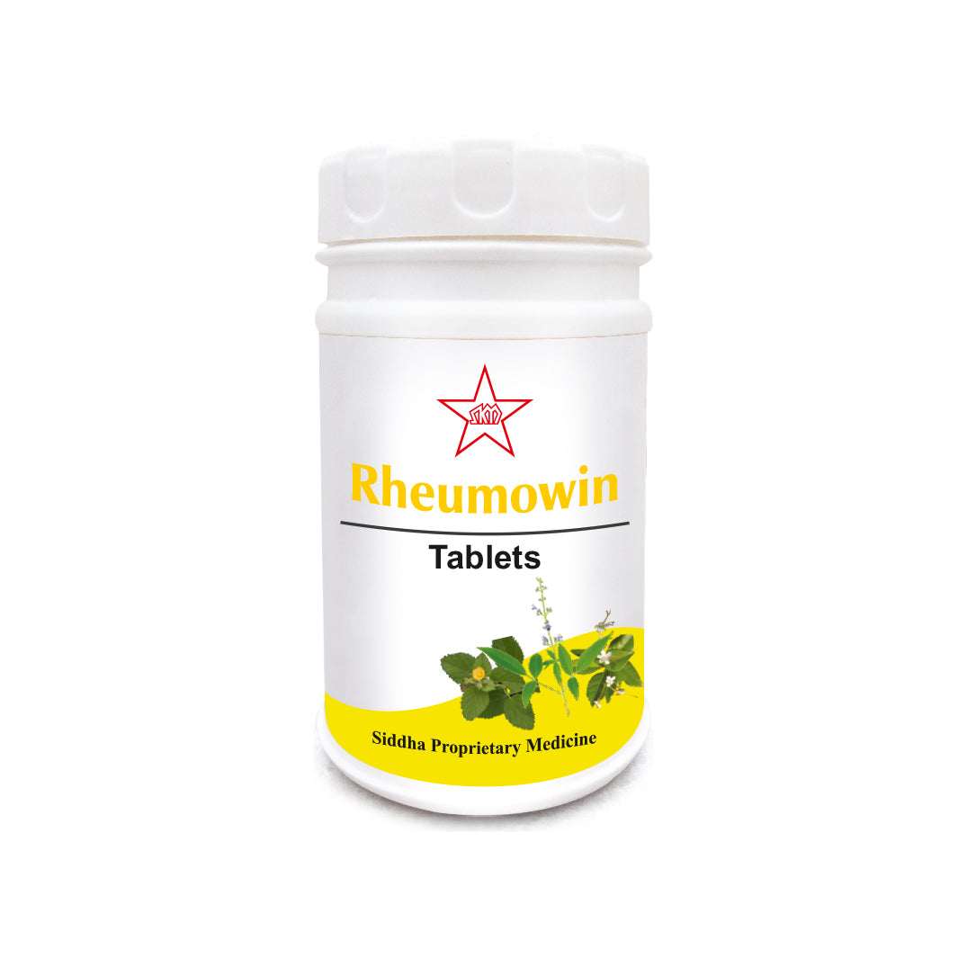 Skm Siddha Ayurveda Rheumowin Liniment,500mg Tablets & 550mg Forte Tablets