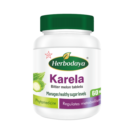 Skm Siddha Ayurveda Herbodaya Karela 550mg 60 Tablets