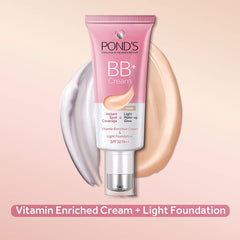 POND'S Bb+ Cream Instant Spot Coverage + Light Make-Up Glow SPF 30 PA++ Ivory 30G