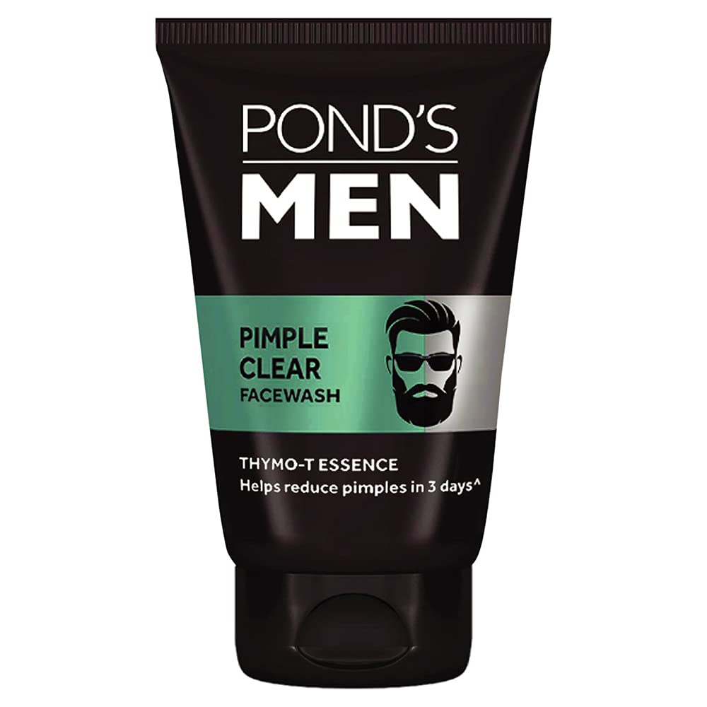 Pond's Men Energy Bright,Pimple Clear and Pollution Out Facewash 100g