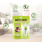 2 X Leeford Mosq Away Anti Mosquito Repellent Roll On 10ml