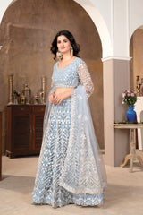 Bollywood Indian Pakistani Ethnic Party Wear Women Soft Pure Premium Net Embellished With Beautiful Heavy Sequins Work Lehenga