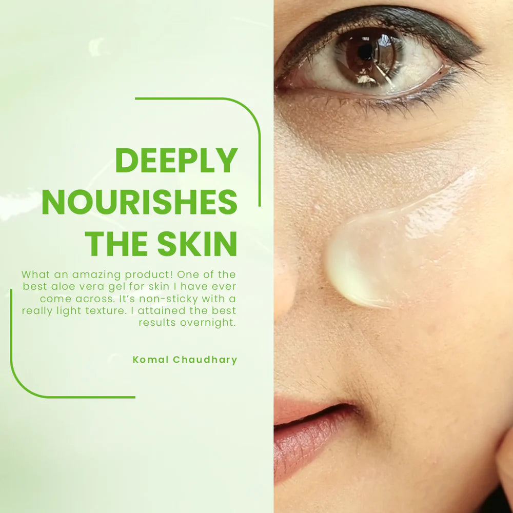 Lotus Herbals Cosmetics Active Aloe + Niacinamide Calm & Brighten Night Gel 50g