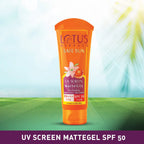 Lotus Herbals Cosmetics Safe Sun UV Screen MatteGEL Sunscreen SPF 50 PA+++ 100g