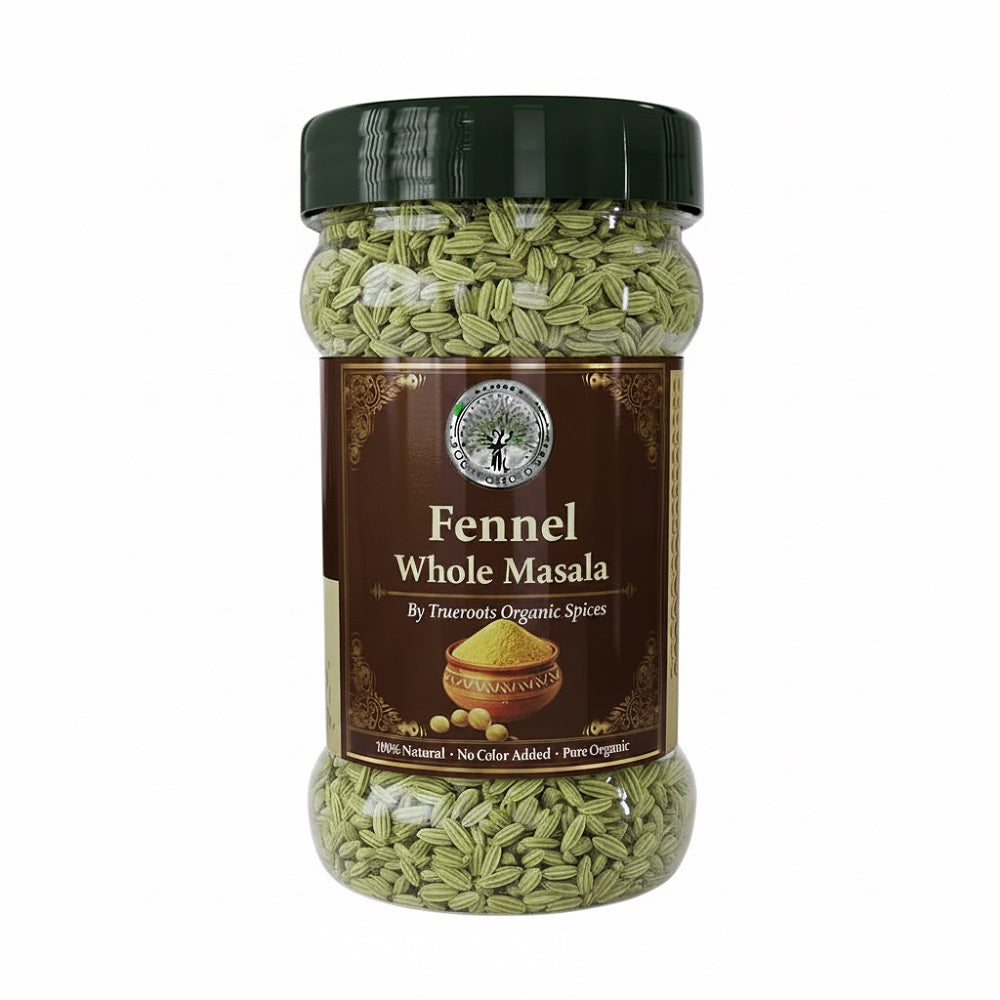 Trueroots Organic Fennel Whole Masala 100g & 200g
