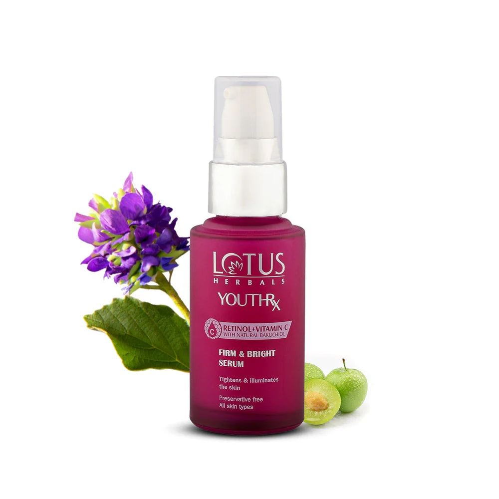 Lotus Herbals Cosmetics YouthRx firm & bright face serum 30ml
