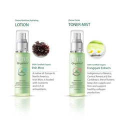 Lotus Organics+ Cosmetics Divine Hydrating Glow Collection Combo