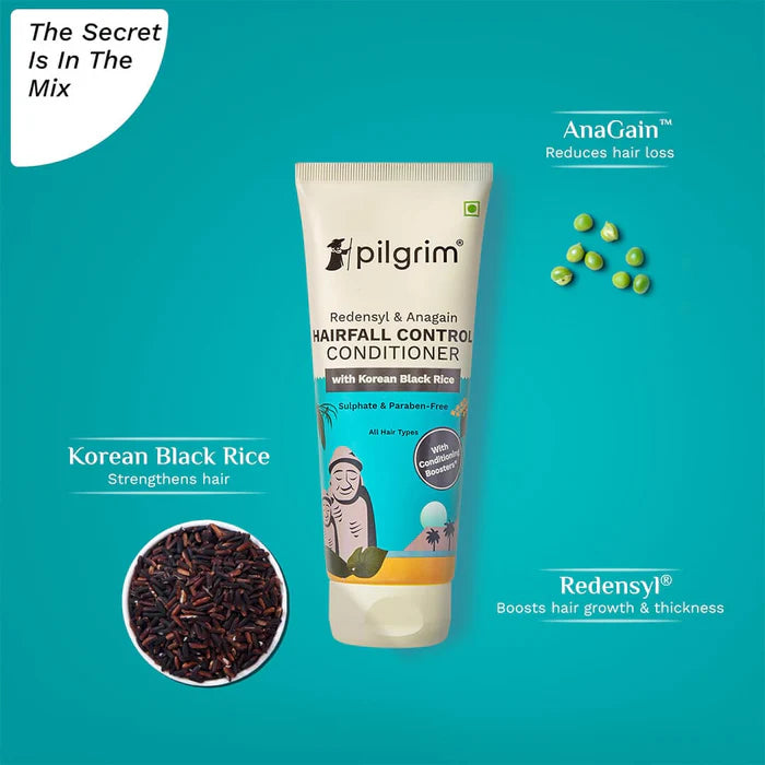 Pilgrim Cosmetics Redensyl & Anagain Hairfall Control Conditioner 200ml