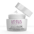 Lotus Herbals Cosmetics WhiteGlow Skin Brightening Deep Moisturising Cream SPF 20 PA+++ 60g