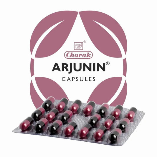 Charak Ayurvedic Arjunin 20 Capsule