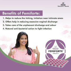 Charak Ayurvedic Femiforte 30 Tablets