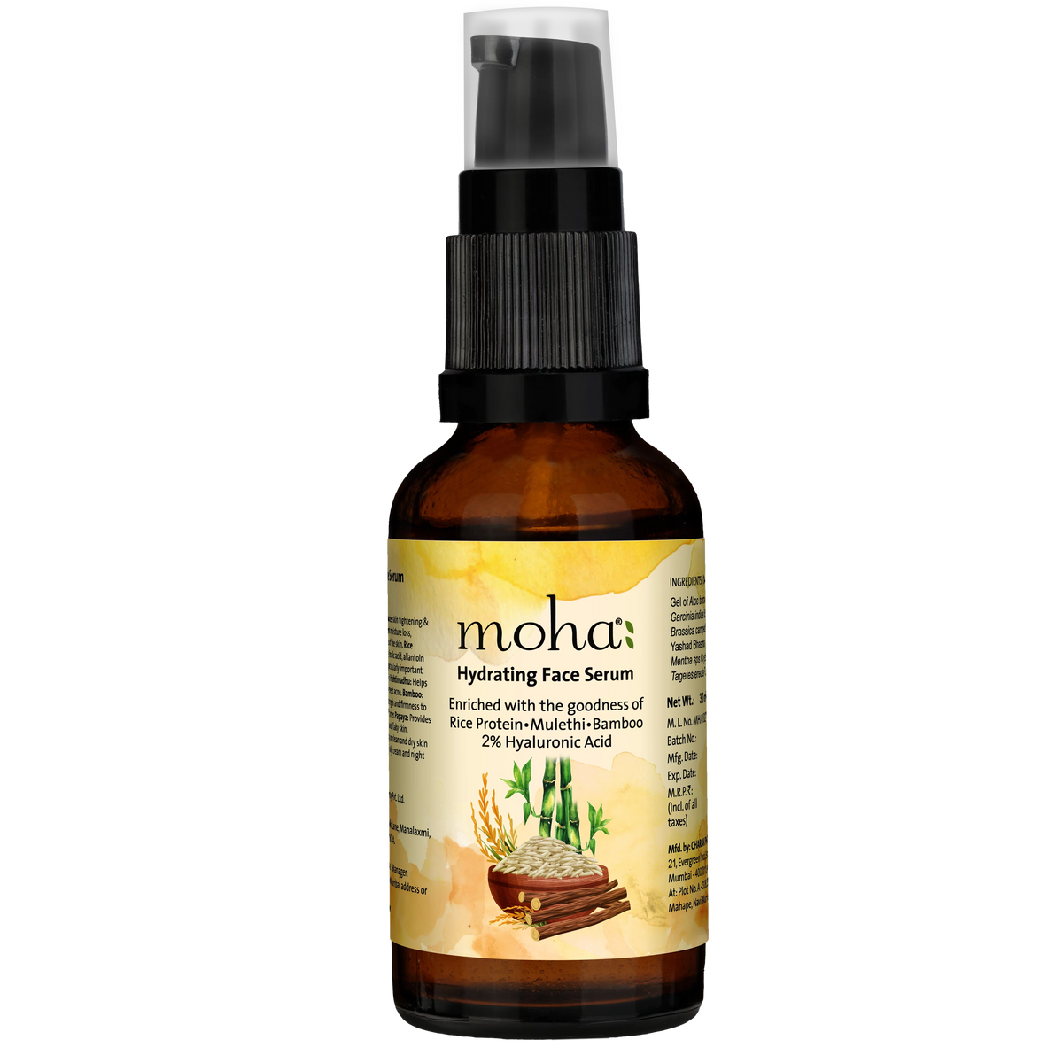 Moha Cosmetics Hydrating Face Serum 30ml