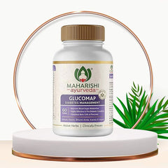 Maharishi Ayurveda Glucomap Potent Formulation for Blood Sugar Management 60 Tablets