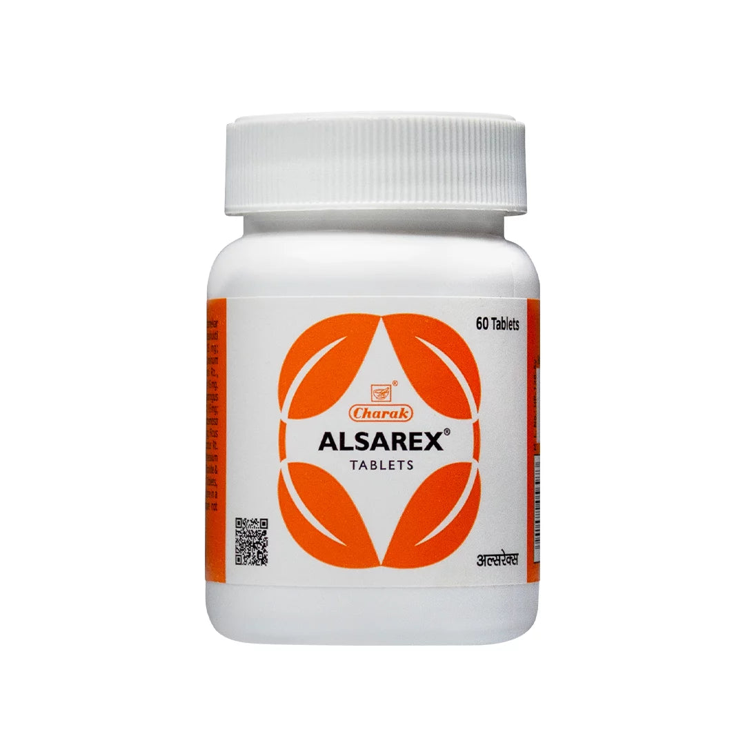 Charak Ayurvedic Alsarex 60 Tablets