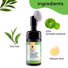Pilgrim Cosmetics Tea Tree Purifying Foaming Facewash 120ml