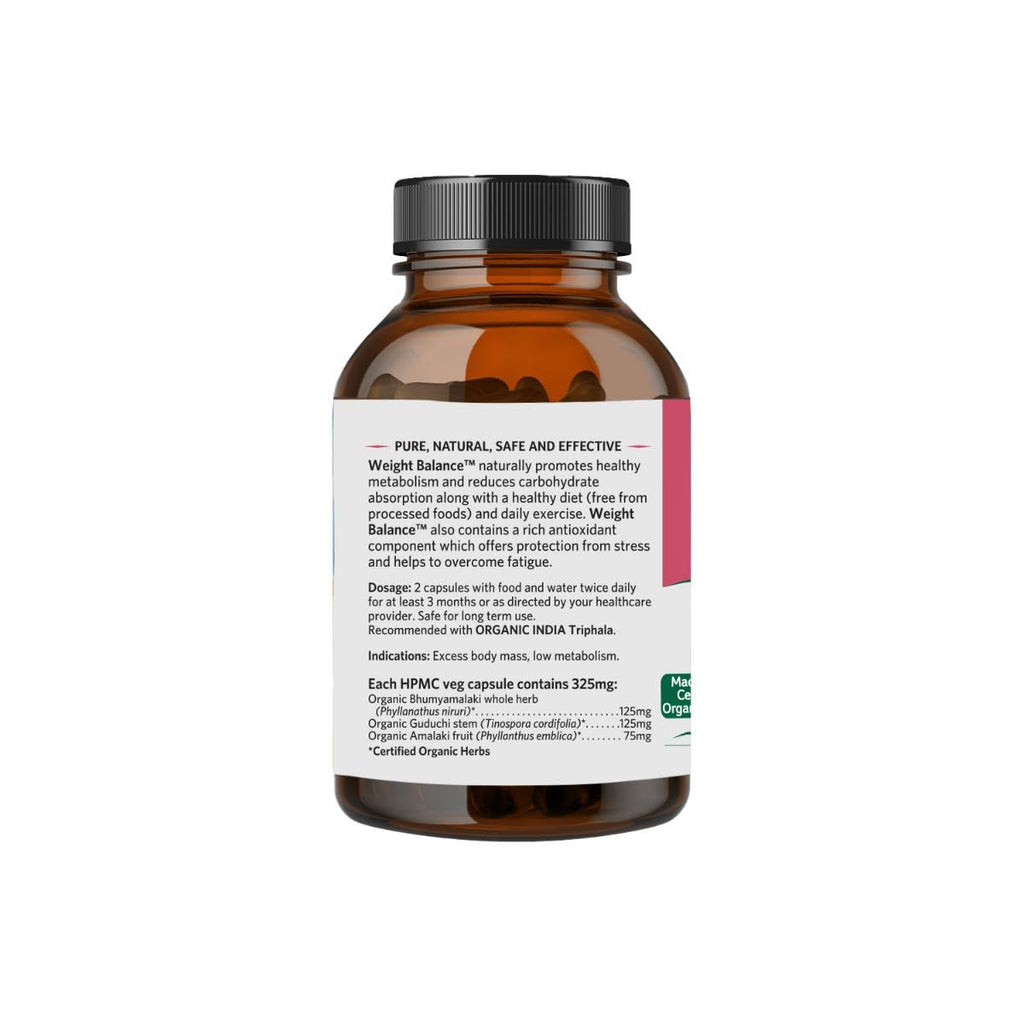 Organic India Ayurvedic Weight Balance Capsule