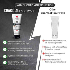 Aimil Ayouthveda Cosmetics Charcoal Facewash 100ml