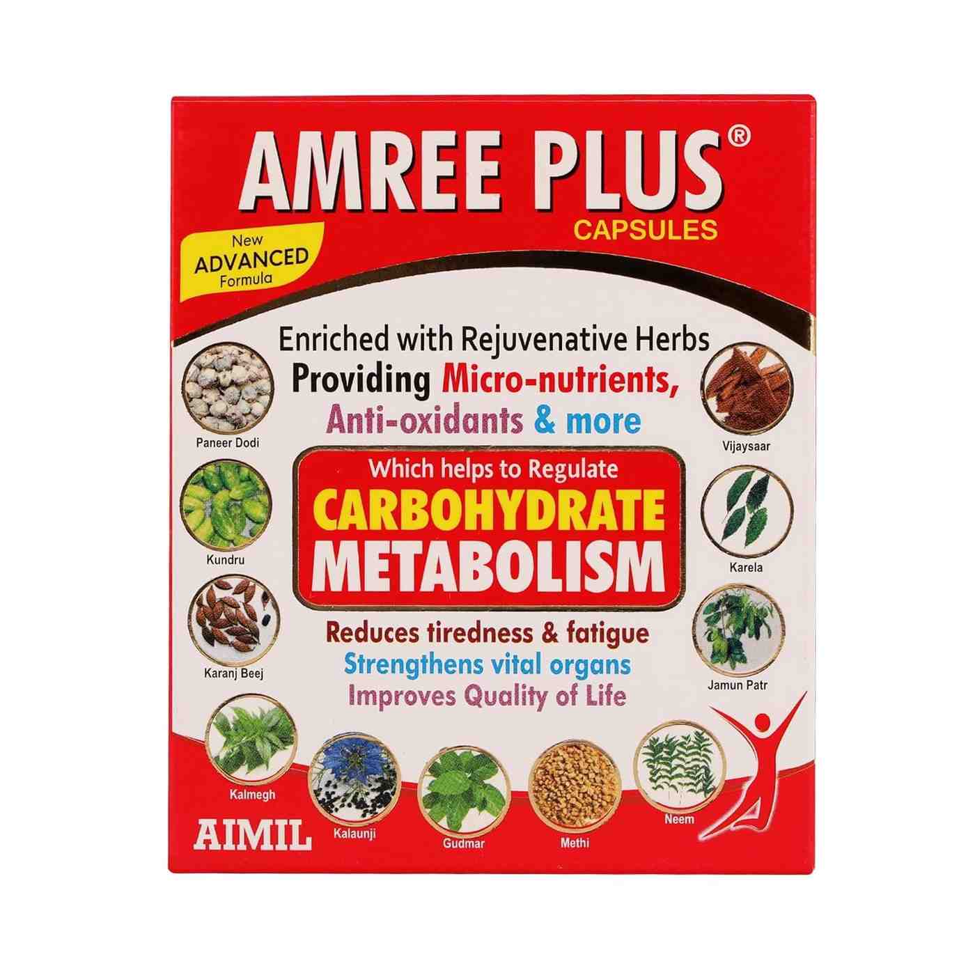 Aimil Ayurvedic Amree Plus Tablets,Capsule & Granules