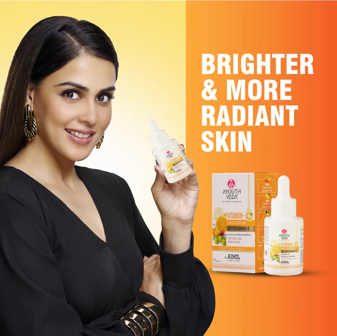Aimil Ayouthveda Vitamin C Face Serum – 30ml