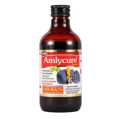 Aimil Ayurvedic Amlycure D S Capsule,Syrup & Syrup D S
