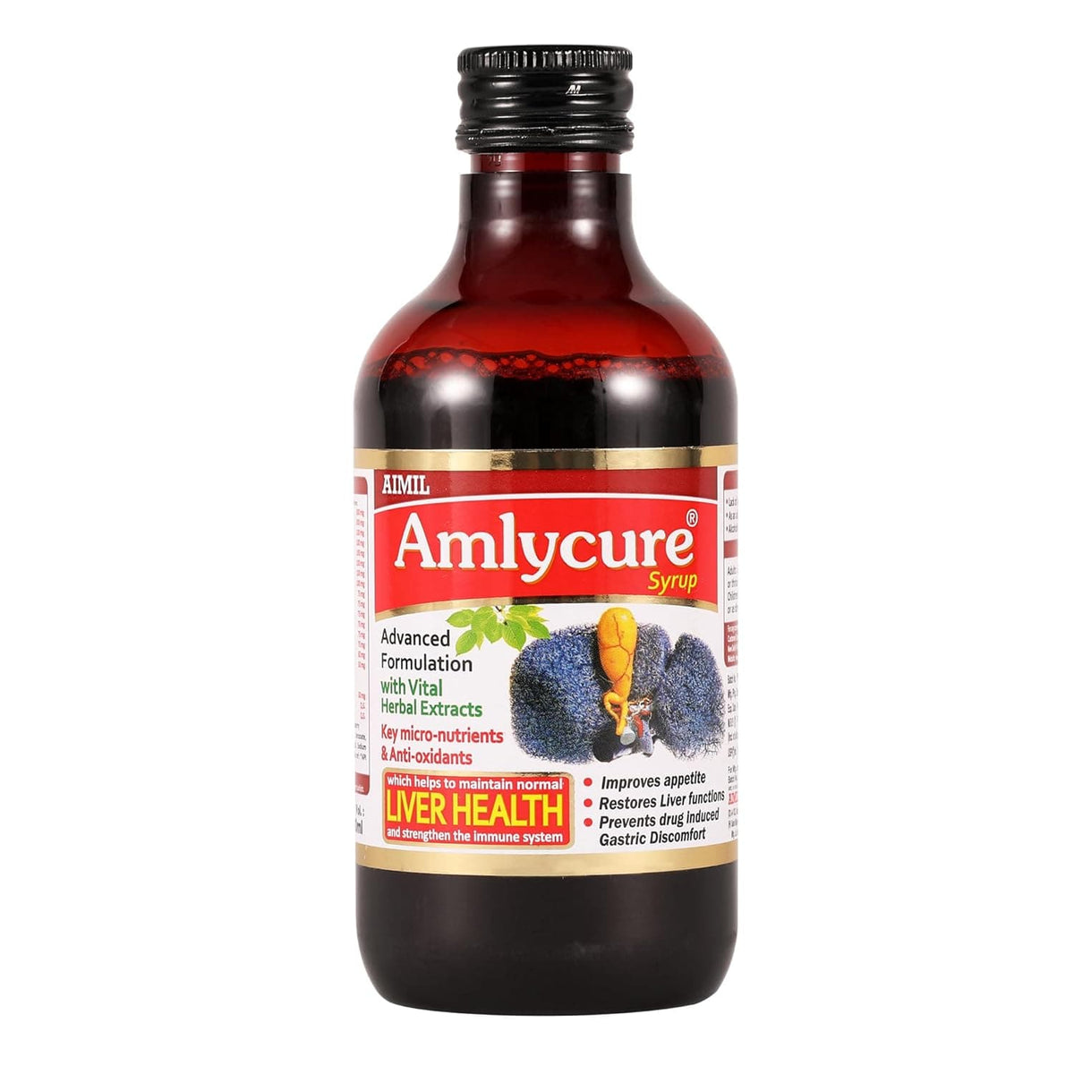 Aimil Amlycure DS Ayurvedic Liver Support Capsule & Syrup